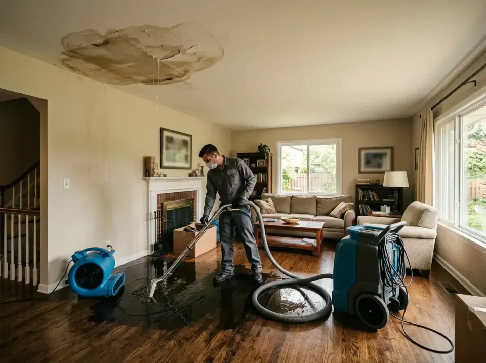 attic-pipe-burst-ceiling-drip-008 — frequently asked questions, Water Damage Restoration & Carpet Care in Cedar Park, TX